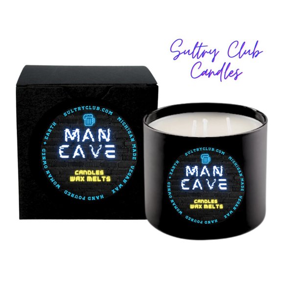 MAN CAVE CANDLE - OR WAX MELTS - Picture 2 of 4